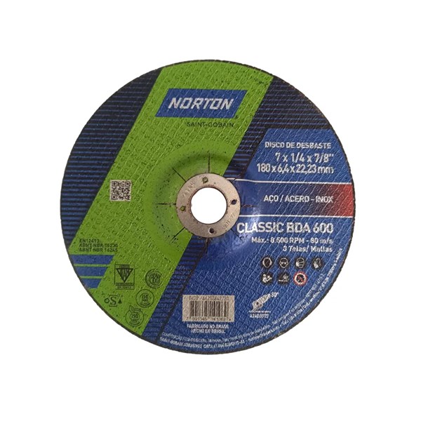 DISCO DE DESBASTE 7" NORTON