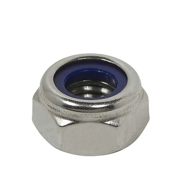 PORCA SEXTAVADA.A.TRAV INX 304 5/16