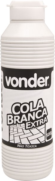 Cola branca extra, 500 g, VONDER