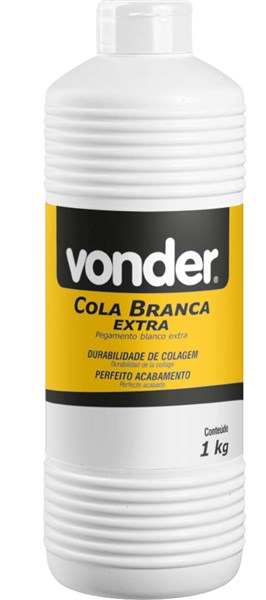 Cola branca extra, 1 kg, VONDER