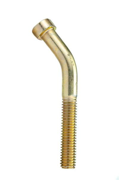 PARAFUSO ANDAIME DOBRADO CABECA ELIPTICA 1/2-12 X 4-1/2 BICROMATIZADO