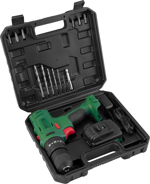 Parafusadeira/furadeira de impacto a bateria, 12 V, fonte bivolt automática, PFD 120I DWT