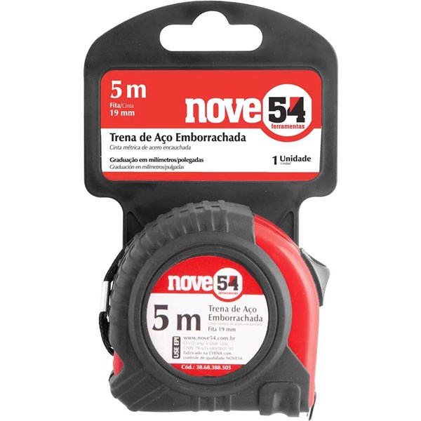 TRENA AÇO EMBORRACHADA NOVE54 5MT