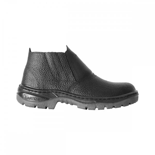 SAPATO DE SEGURANÇA R16 PU ELÁSTICA S/BIQ. CARTOM - TAMANHO: 39
