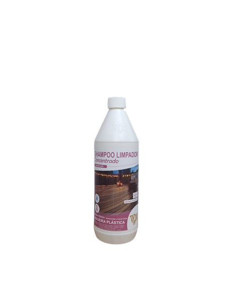 W&W SHAMPOO LIMPADOR MADEIRA PLASTICA 1 L