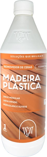 W&W REMOVEDOR CONCENTRADO DE CERAS E SUJEIRAS MADEIRA PLASTICA 1 L
