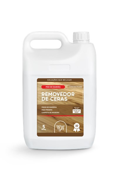 W&W REMOVEDOR DE CERAS PISO MADEIRA CONCENTRADO 5 L