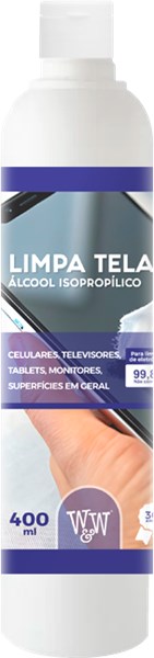 W&W LIMPA TELAS E SUPERFÍCIES 400ML