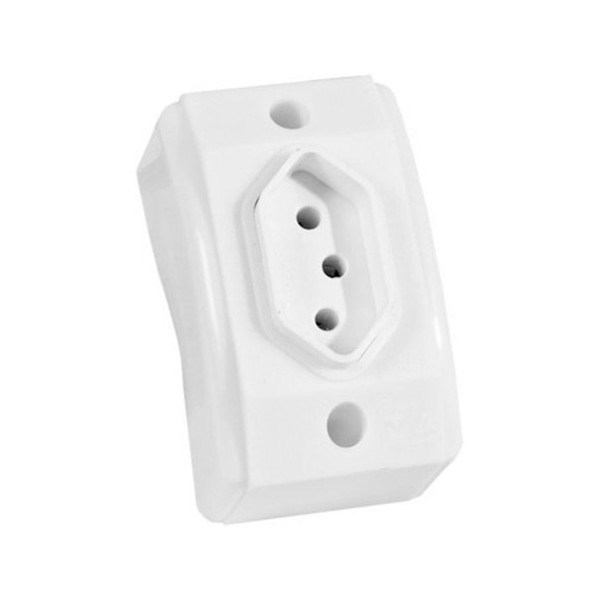 Tomada Externa ABNT 20A Br PERLEX 715