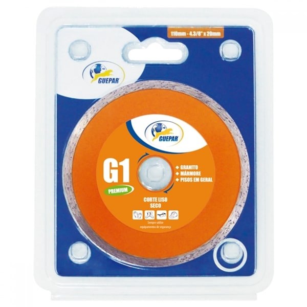 Disco Diamantado Liso GUEPAR G1 Laranja