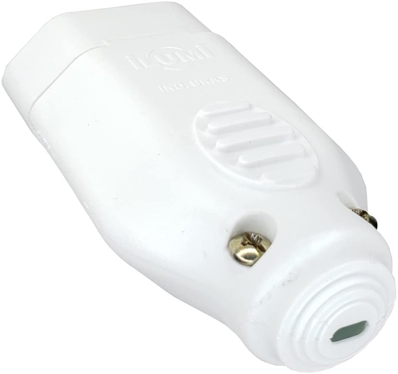 Pino Femea Abnt 10A Branco ILUMI 1433