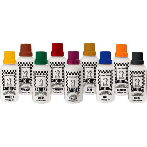 Corante Liquido XADREZ Violeta 50ml