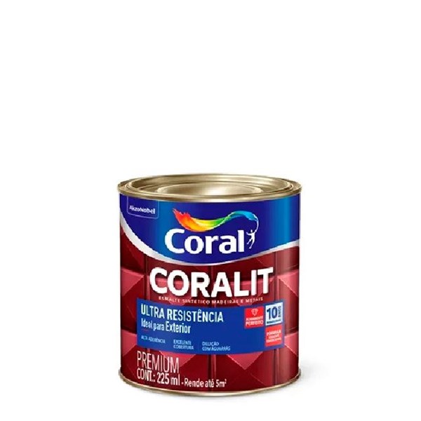 Esmalte Sintetico Verde Folha Brilho 225ML Coralit