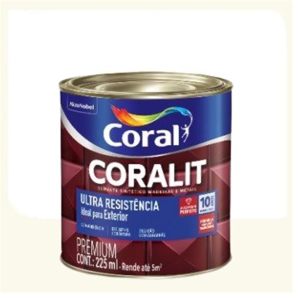 Esmalte Sintetico Marrom Brilho 225ML Coralit