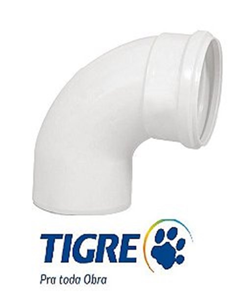 Curva 90 50mm Esgoto Curta Tigre