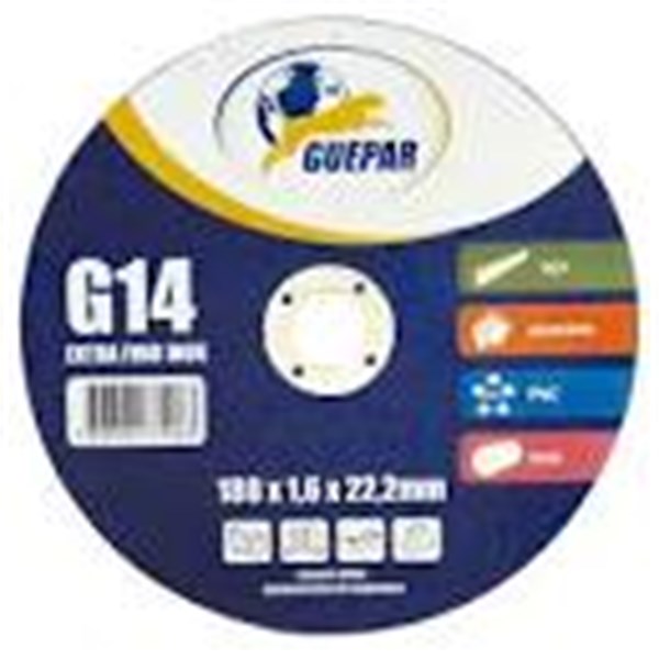 Disco Corte Inox 7 X 1/8 G14 GUEPAR