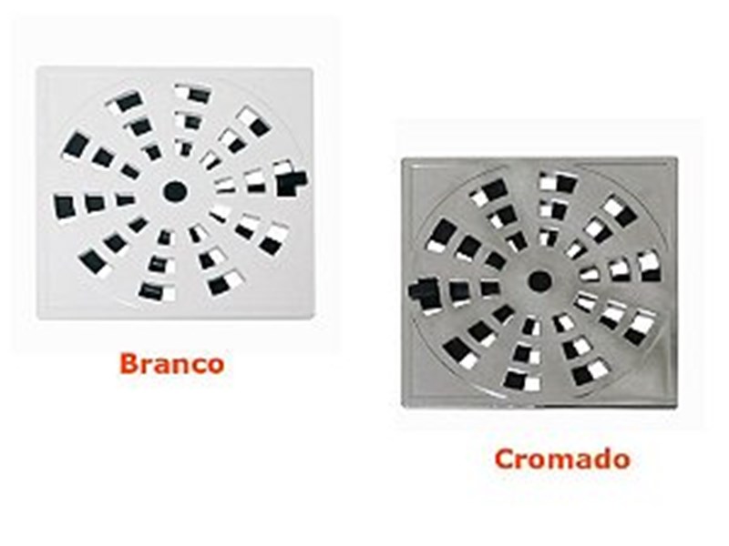 Grelha pvc 15 X 15 Movel Branca ASTRA