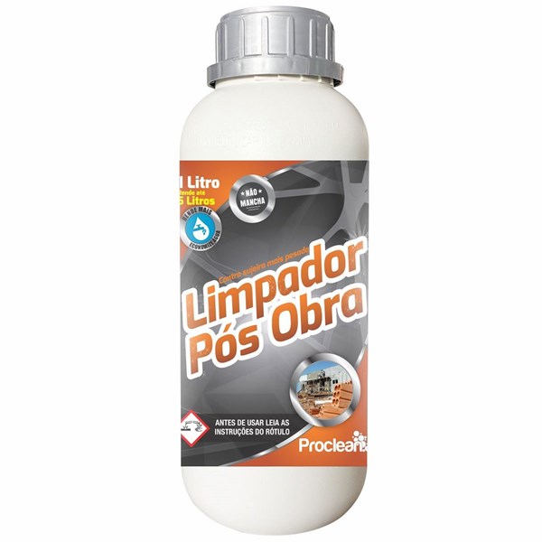 Limpador Pos Obra 1L PROCLEAN