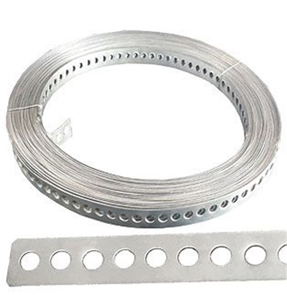 Fita Perfurada Galvanizada 17mm (metro)