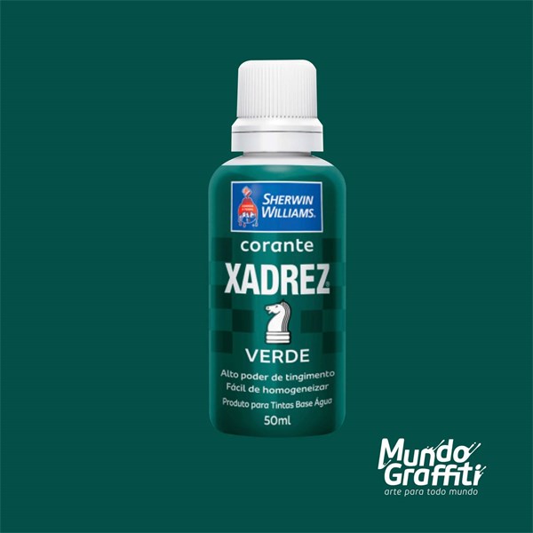 Corante Liquido Xadrez Verde 50ml