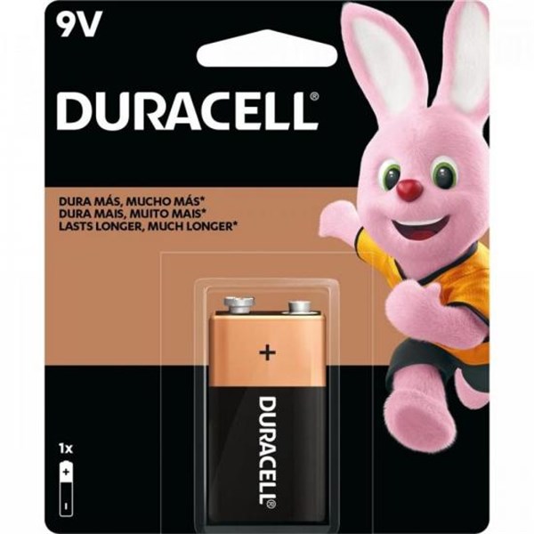 Bateria Alcalina 9v Duracell  - Cx com 12un