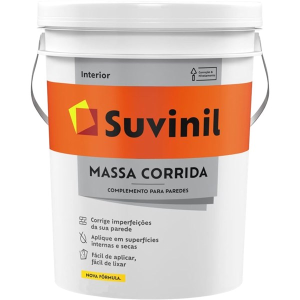 Massa Corrida PVA Balde 25kg 14.8L Suvinil