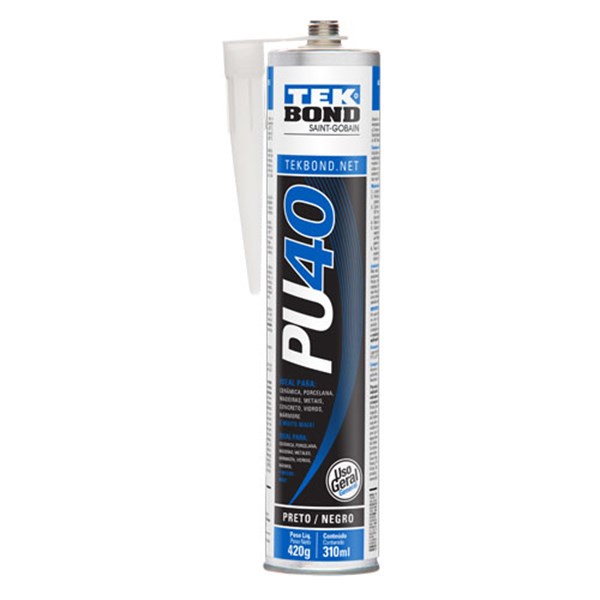 PU 40 Tekbond Cinza 387gr Cinza