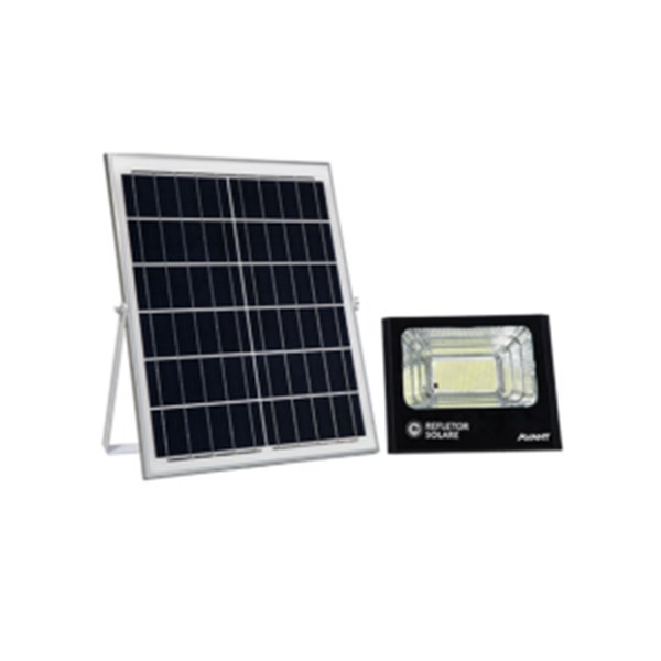 Refletor Led Solare Sensor 60W 6500K Preto AVANT