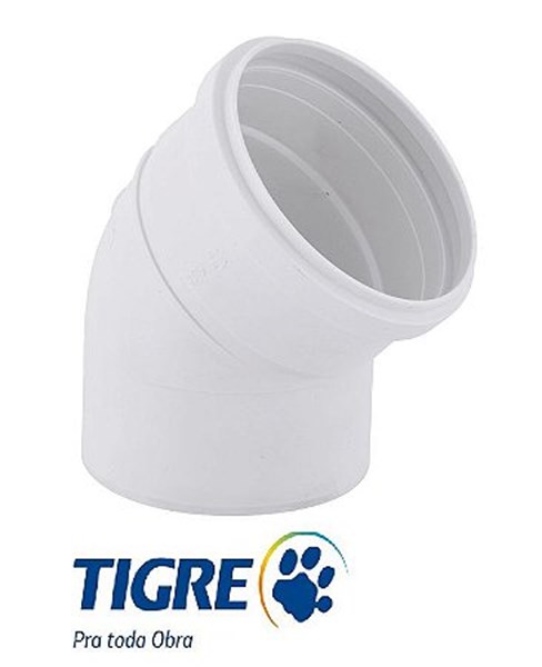 Joelho 45 Esgoto 50mm Tigre