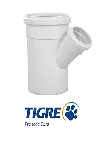 Junçao 100mm x 50mm Esgoto Tigre