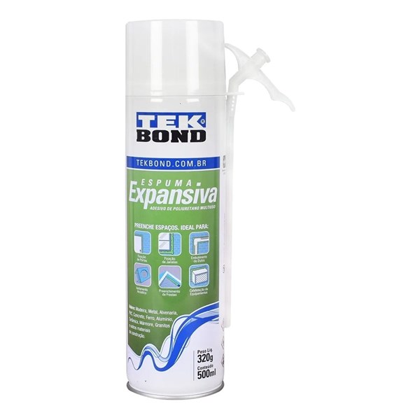 Espuma Expansiva 500ml/320gr TEKBOND