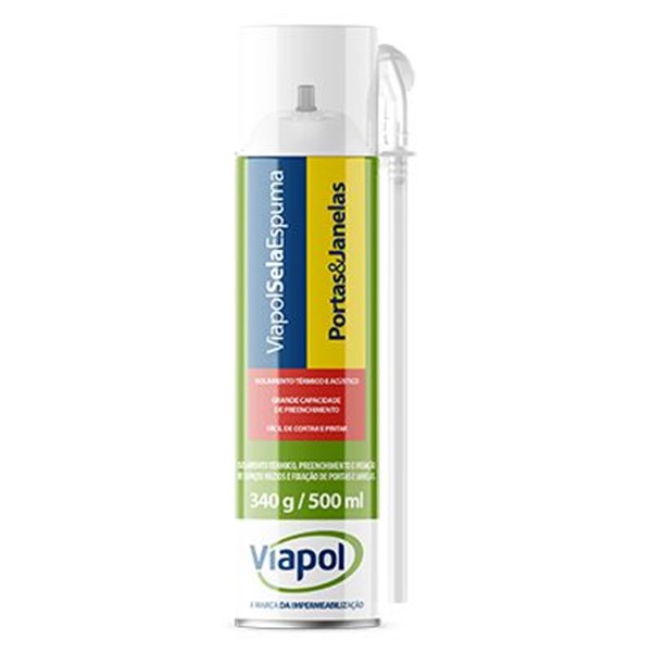 Espuma Expansiva 500ml Viapol ONU1950
