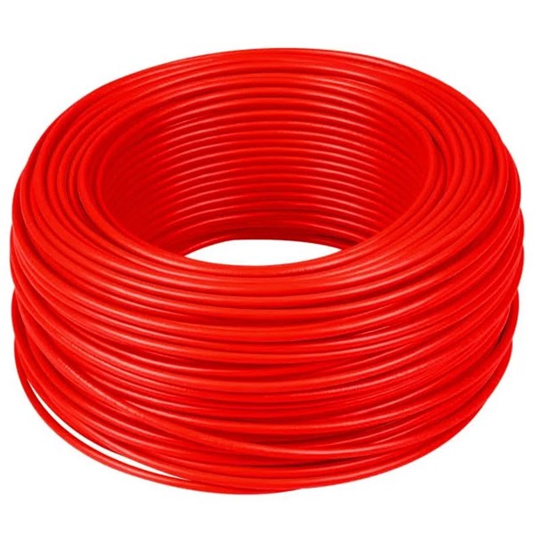Cabo Flexivel 4.0mm Vermelho metro