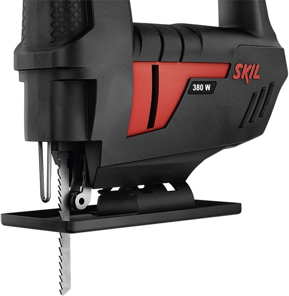 Serra Tico-tico 380w P/ Lâminas Em T Ou U, Cortes De 0 A 45 Graus E Trava De Gatilho Skil 4380 220v	