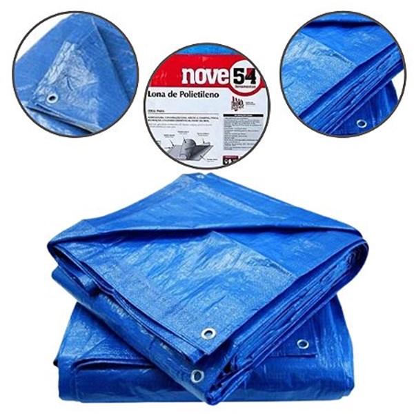 Lona Polietileno Azul 4 x 3 Tocha