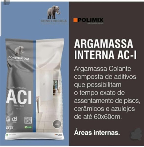 Argamassa ACI Interna CONSTRUCOLA 20kg cz