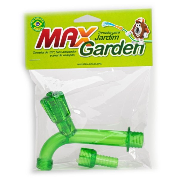 Torneira Jardim Pvc 1/2 Max Gardem verde