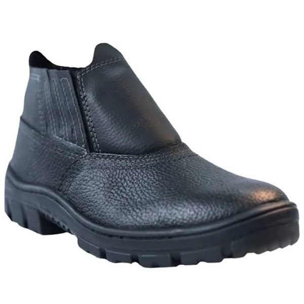 BOTINA Couro Preto 42 CA17015