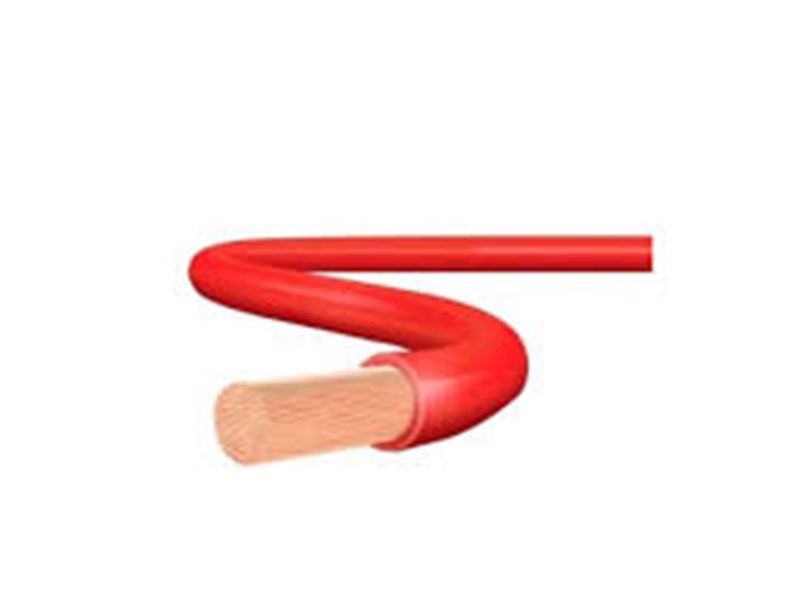 CABO FLEXIVEL 6MM VERMELHO