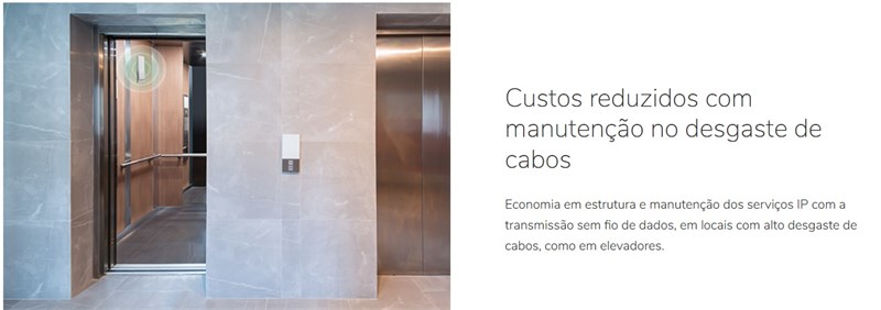 KIT CONEXAO SEM FIO PARA CFTV IP WOM 5A MIMO