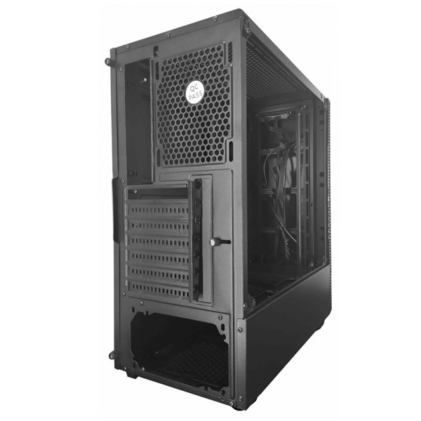 GABINETE GAMER T-DAGGER CUBE PRETO ATX E MICRO ATX LATERAL DE VIDRO TEMPERADO