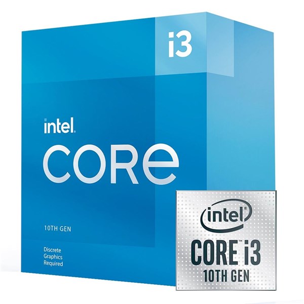 PROCESSADOR INTEL CORE I3-10105F, 4-CORE, 8-THREADS, 3.7GHZ (4.4GHZ TURBO) CACHE 6MB, LGA1200, BX8070110105F