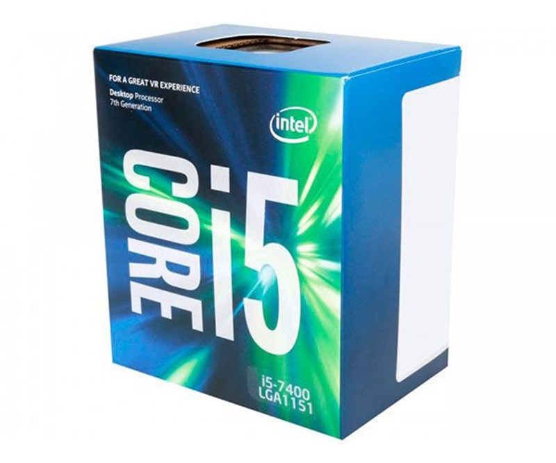 PROCESSADOR INTEL CORE I5-7400 QUAD-CORE 3GHZ (3.5GHZ TURBO) 6MB CACHE LGA1151,