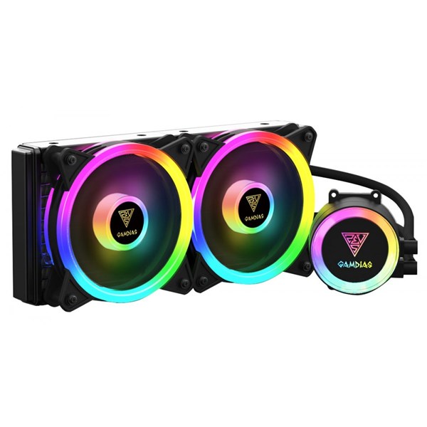 WATER COOLER GAMDIAS CHIONE M2-240 LITE,ARGB, 240MM INTEL-AMD