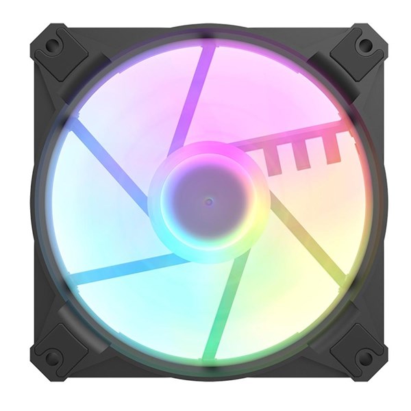 COOLER FAN MOTOSPEED HYRAX, 1 UNIDADES,120MM, ARGB,PRETO