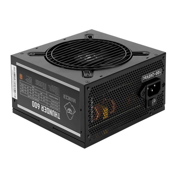 FONTE MANCER THUNDER 600W 80 PLUS BRONZE FONTE PFC ATIVO SEM CAIXA E CABO OEM