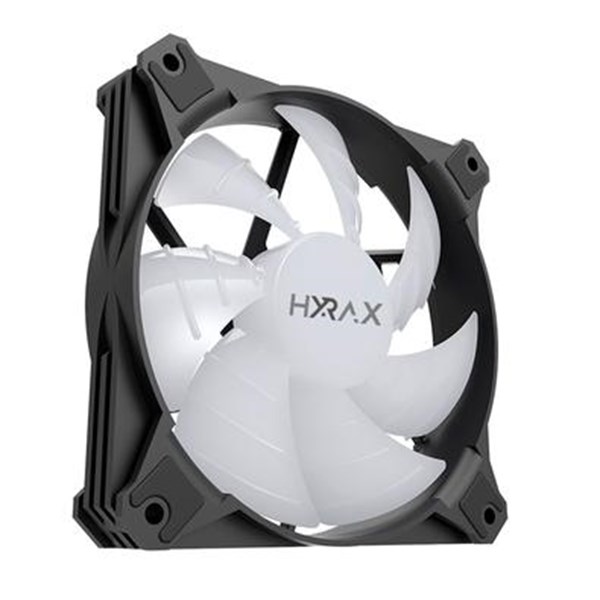 COOLER FAN MOTOSPEED HYRAX KIT 3X120MM HCL603 A-RGB PARA GABINETE PRETO
