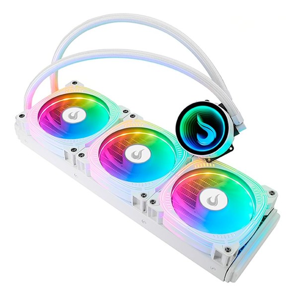 WATER COOLER RISE MODE GAMER FROST WHITE, RGB, 360MM