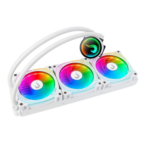 WATER COOLER RISE MODE GAMER FROST WHITE, RGB, 360MM
