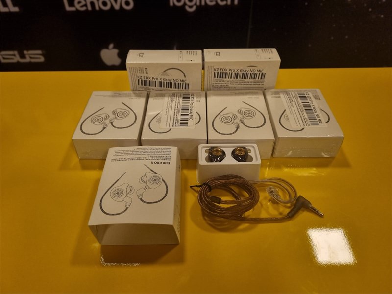 FONE DE OUVIDO KZ EDX PRO X COM FIO COM CANCELAMENTO DE RUIDO